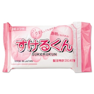 透明粘土　すけるくん