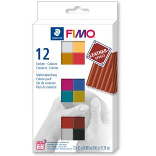 フィモレザー ハーフサイズ12色セット